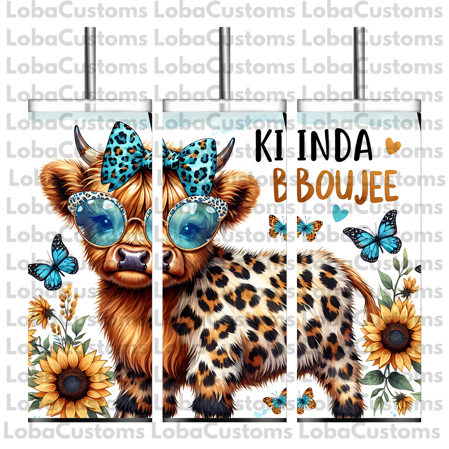 Sublimation Highland Cow