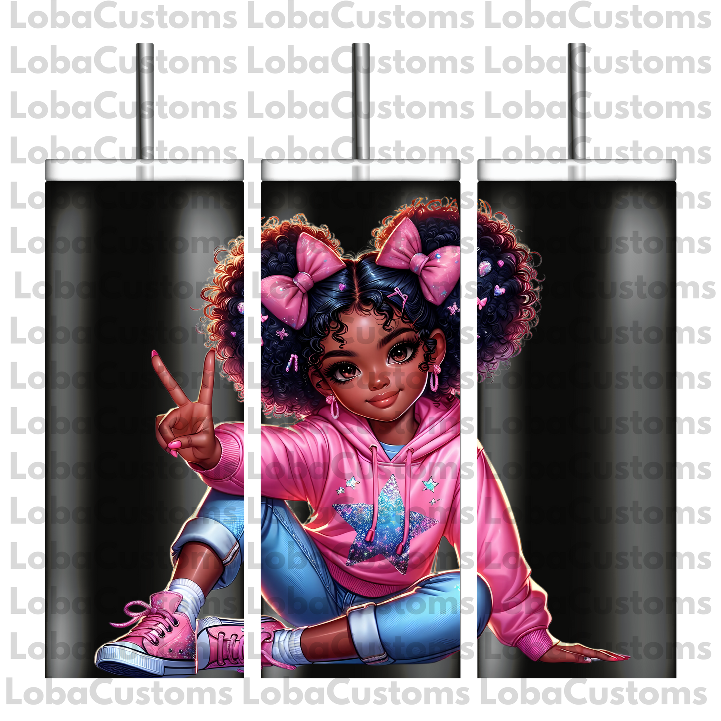 Sublimation Beautiful Little Girls