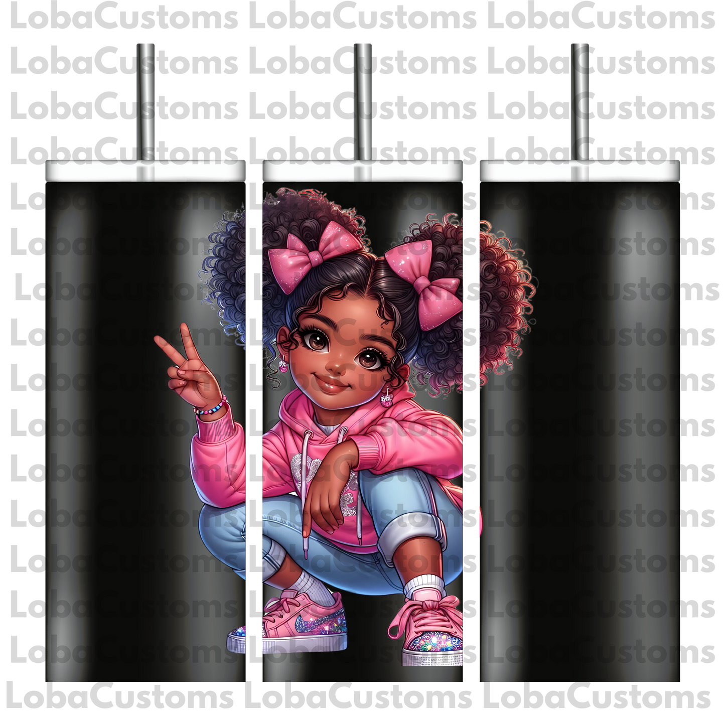 Sublimation Beautiful Little Girls