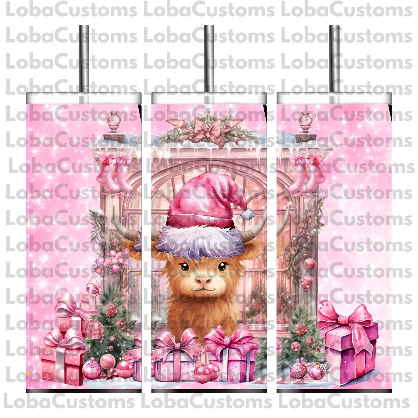 Sublimation Highland Cow