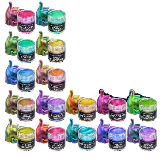 Chameleon Shimmer Effect