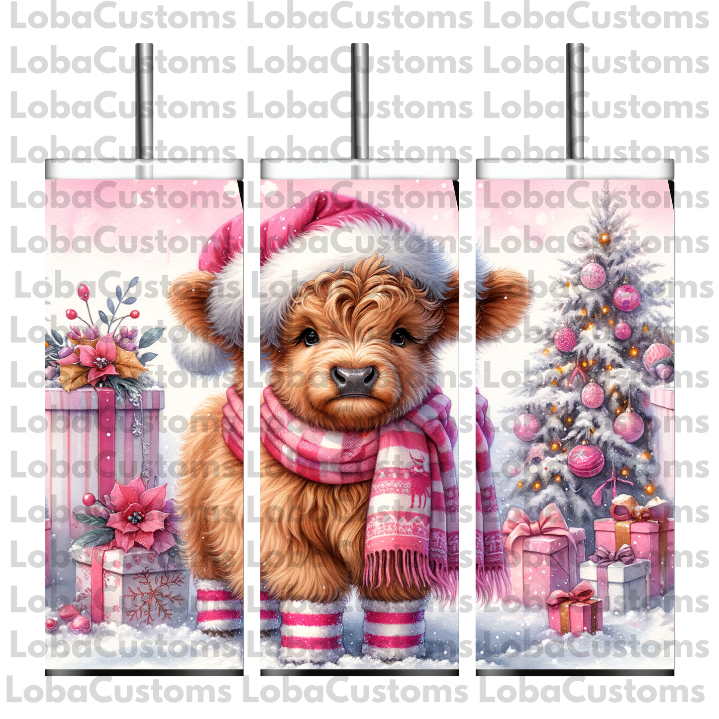 Sublimation Highland Cow