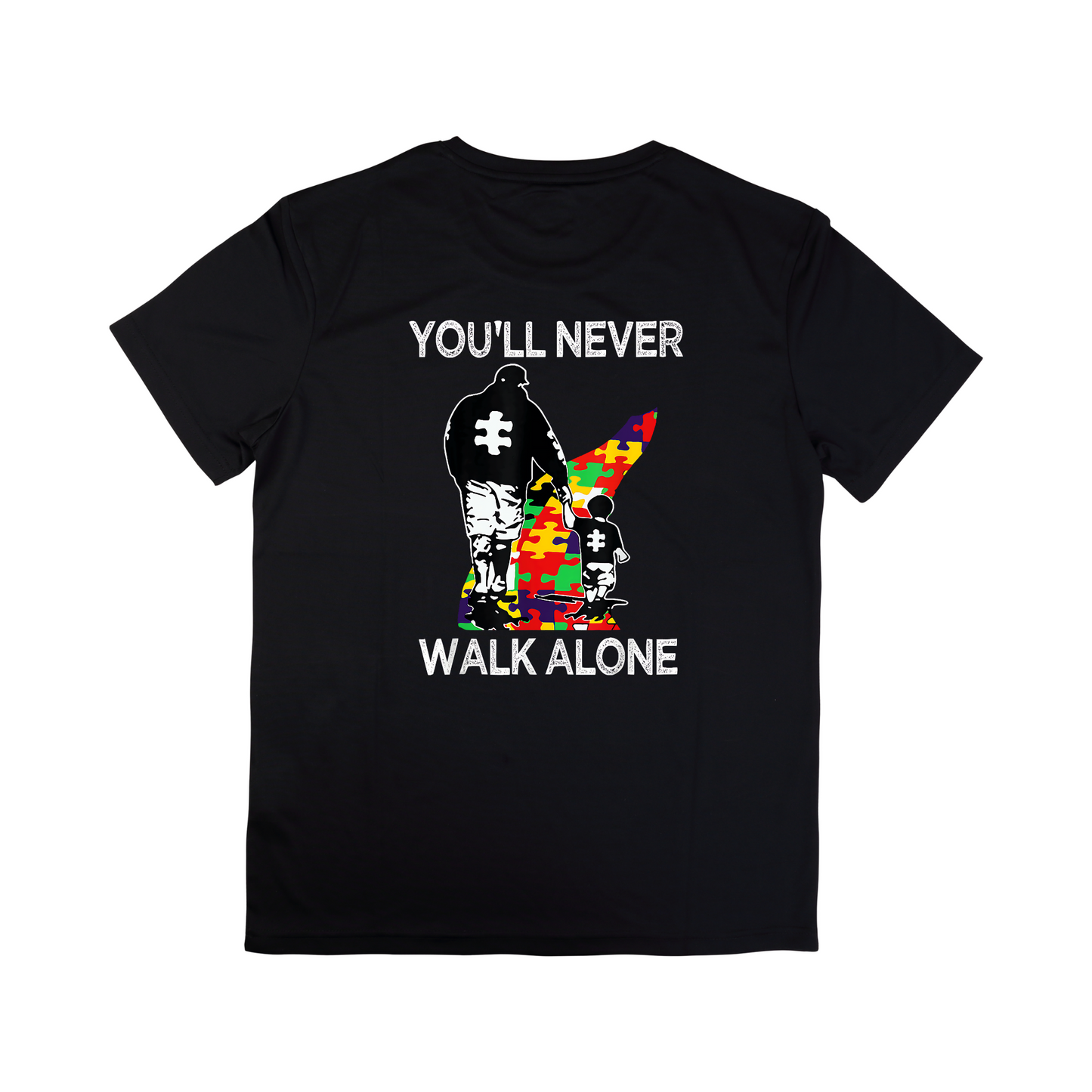 Dad Autism Iron-On Decal Only
