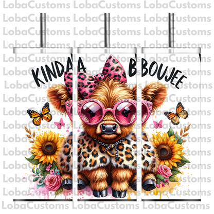 Sublimation Highland Cow