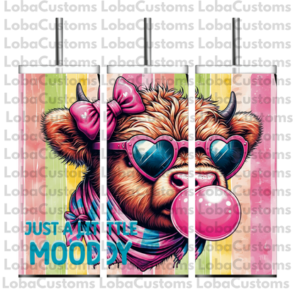 Sublimation Highland Cow