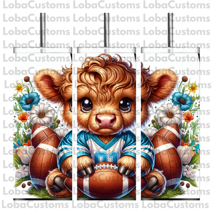 Sublimation Highland Cow