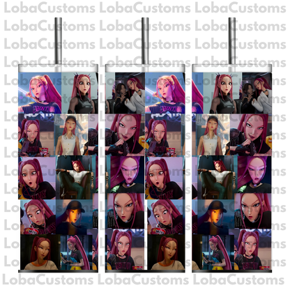 Sublimation K-Pop Demon Hunters