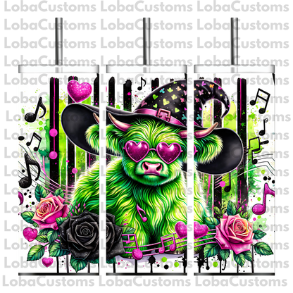 Sublimation Highland Cow