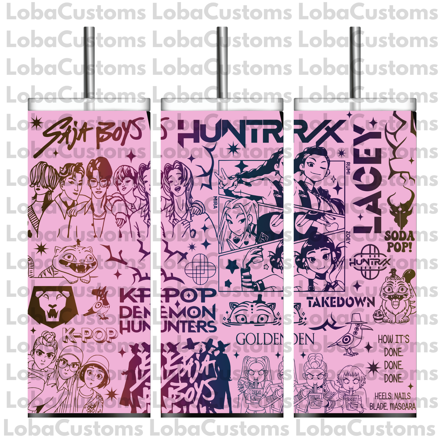 Sublimation K-Pop Demon Hunters