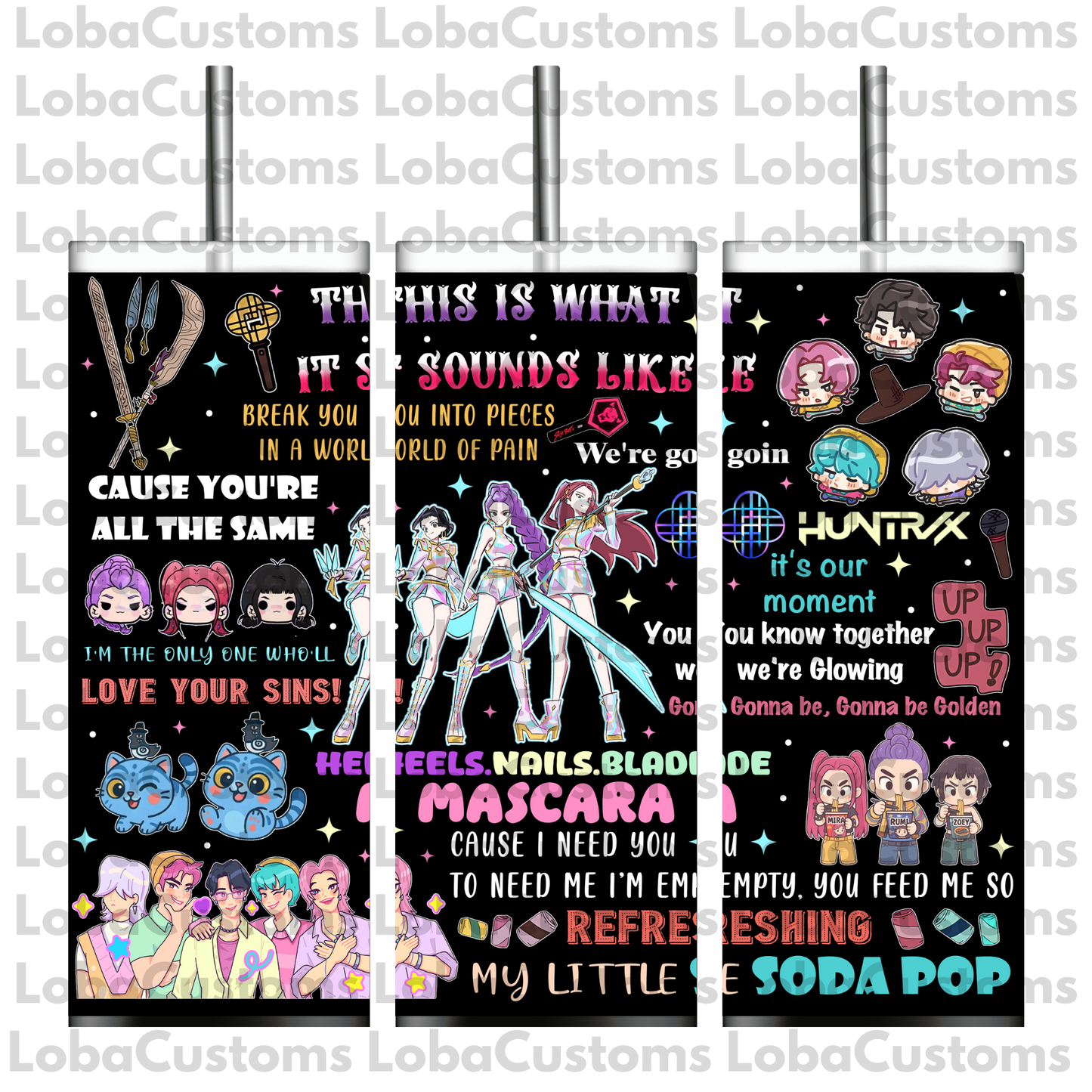 Sublimation K-Pop Demon Hunters