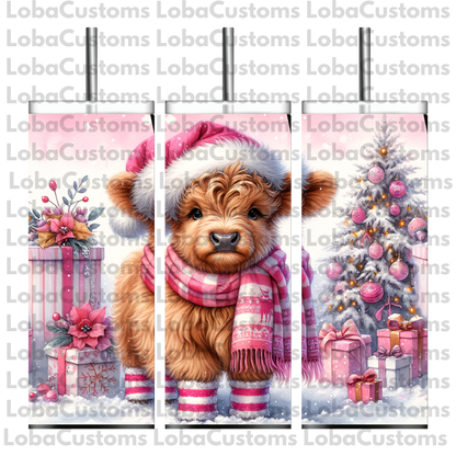 Sublimation Highland Cow