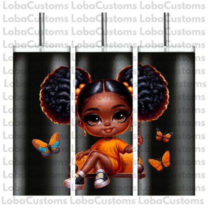 Sublimation Little Girl Swinging