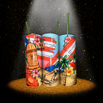 20oz CUSTOM Skinny Stainless Steel Sublimation Tumbler